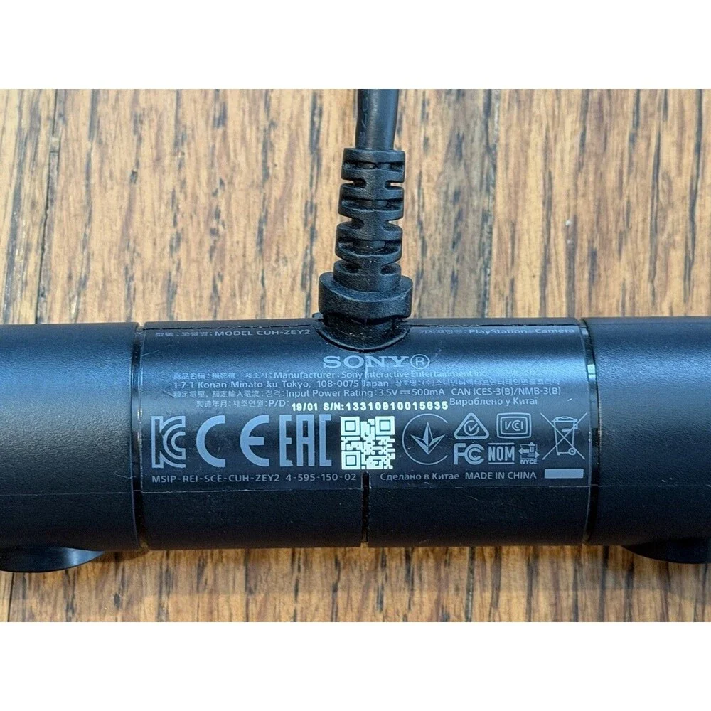 Sony PlayStation 4 VR Camera Motion Sensor PS4 VR CUH-ZEY2 - With No Stand Works